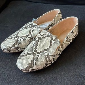 Snake Skin Flats